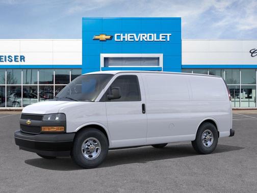 Summit White 2026 Chevrolet Express 2500 Work Van