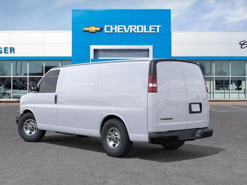 Summit White 2026 Chevrolet Express 2500 Work Van