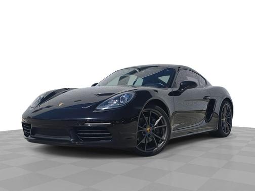Jet Black Metallic 2018 Porsche 718 Cayman