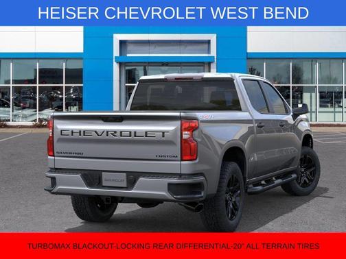 Sterling Gray Metallic 2026 Chevrolet Silverado 1500 Custom
