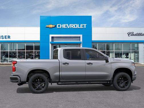 Sterling Gray Metallic 2026 Chevrolet Silverado 1500 Custom