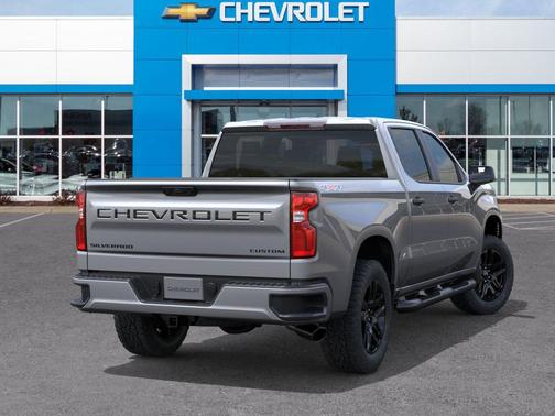 Sterling Gray Metallic 2026 Chevrolet Silverado 1500 Custom