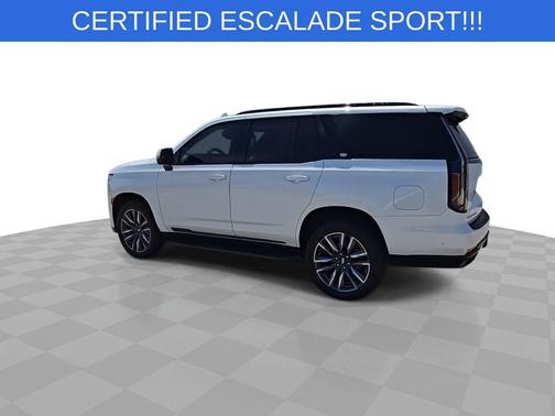 Crystal White Tricoat 2022 Cadillac Escalade Sport