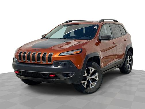 Mango Tango Pearlcoat 2016 Jeep Cherokee Trailhawk