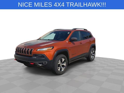 Mango Tango Pearlcoat 2016 Jeep Cherokee Trailhawk
