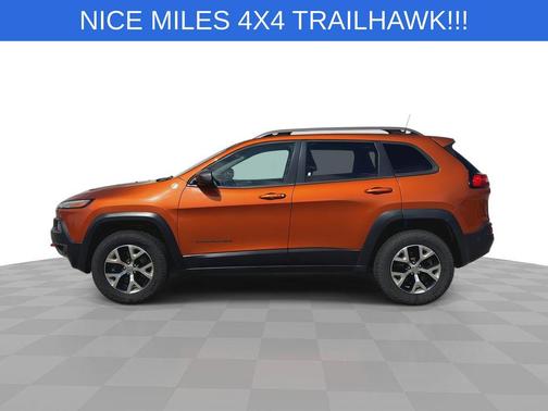 Mango Tango Pearlcoat 2016 Jeep Cherokee Trailhawk