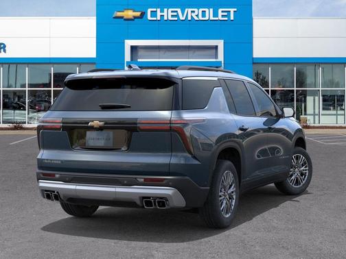 Lakeshore Blue Metallic 2025 Chevrolet Traverse LT