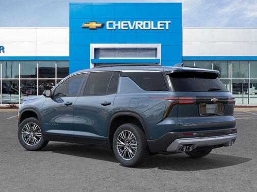 Lakeshore Blue Metallic 2025 Chevrolet Traverse LT