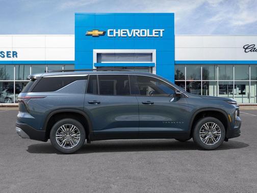 Lakeshore Blue Metallic 2025 Chevrolet Traverse LT