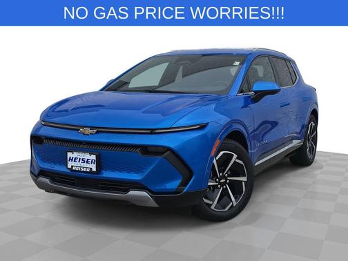 Riptide Blue Metallic 2025 Chevrolet Equinox EV LT
