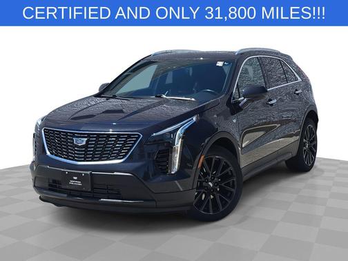 Galactic Gray Metallic 2022 Cadillac XT4 Luxury