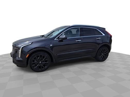 Galactic Gray Metallic 2022 Cadillac XT4 Luxury