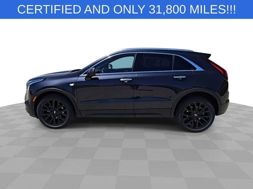Galactic Gray Metallic 2022 Cadillac XT4 Luxury