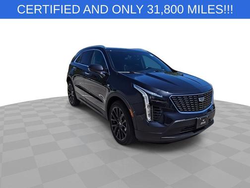Galactic Gray Metallic 2022 Cadillac XT4 Luxury