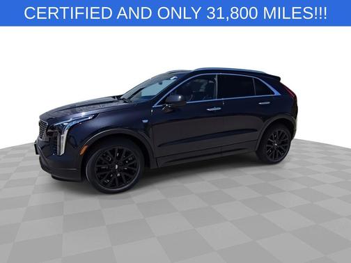 Galactic Gray Metallic 2022 Cadillac XT4 Luxury