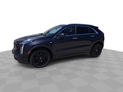 Galactic Gray Metallic 2022 Cadillac XT4 Luxury