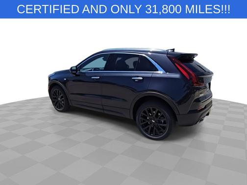 Galactic Gray Metallic 2022 Cadillac XT4 Luxury