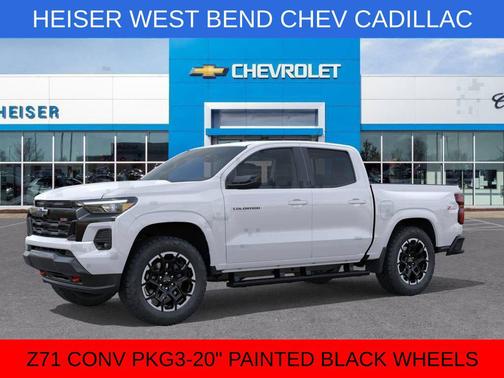 Summit White 2026 Chevrolet Colorado Z71