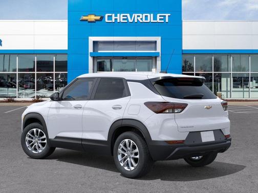 Summit White 2026 Chevrolet Trailblazer LS