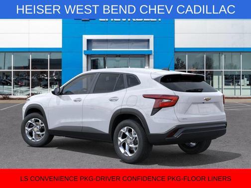 Summit White 2026 Chevrolet Trax LS