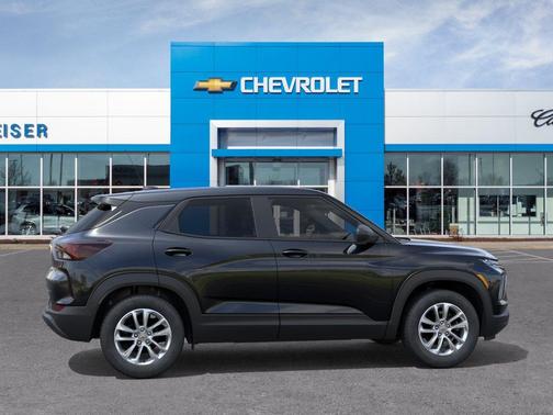 Mosaic Black Metallic 2026 Chevrolet Trailblazer LS