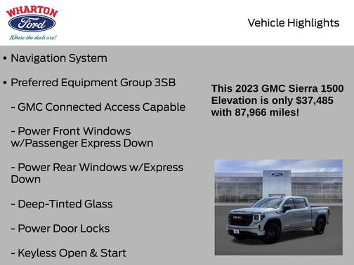 Sterling 2023 GMC Sierra 1500 ELEVATION