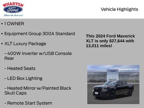 2024 Ford Maverick XLT