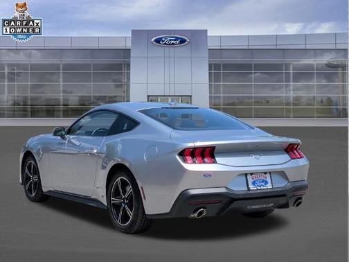 ICONIC SILVER METALLIC 2025 Ford Mustang ECOBOOST