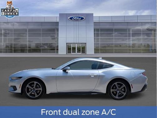 ICONIC SILVER METALLIC 2025 Ford Mustang ECOBOOST