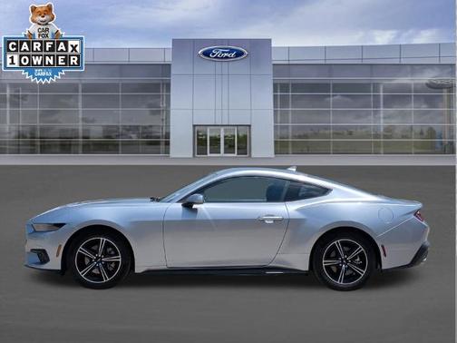 ICONIC SILVER METALLIC 2025 Ford Mustang ECOBOOST