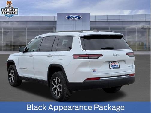 Bright White Clearcoat 2024 Jeep Grand Cherokee LIMITED
