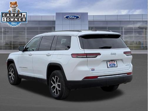 Bright White Clearcoat 2024 Jeep Grand Cherokee LIMITED