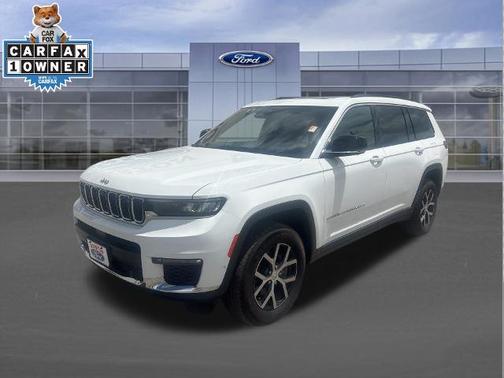 Bright White Clearcoat 2024 Jeep Grand Cherokee LIMITED