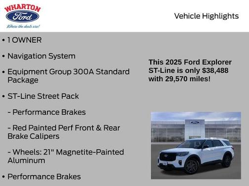 2025 Ford Explorer ST-LINE
