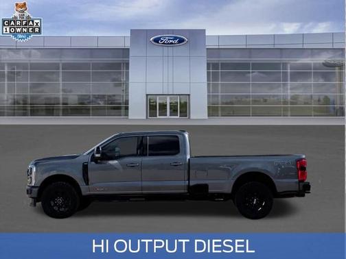 CARBONIZED GRAY 2024 Ford F-350 LARIAT SUPER DUTY