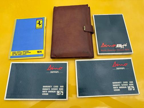 Yellow 1975 Ferrari 308 Base