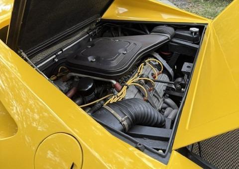 Yellow 1975 Ferrari 308 Base