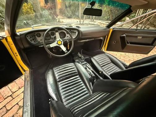 Yellow 1975 Ferrari 308 Base