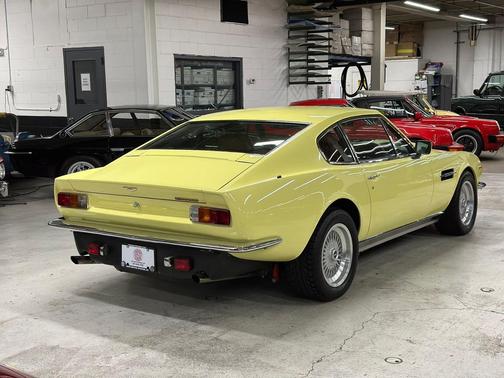 Mandarin Yellow 1980 Aston Martin Vantage