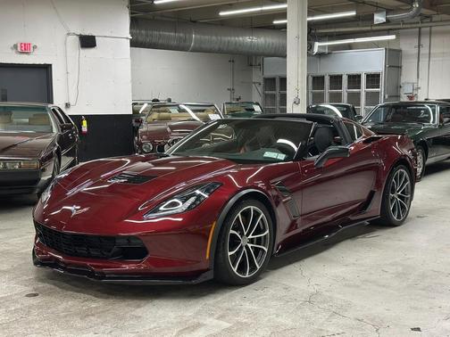 Long Beach Red Metallic Tintcoat 2017 Chevrolet Corvette Grand Sport