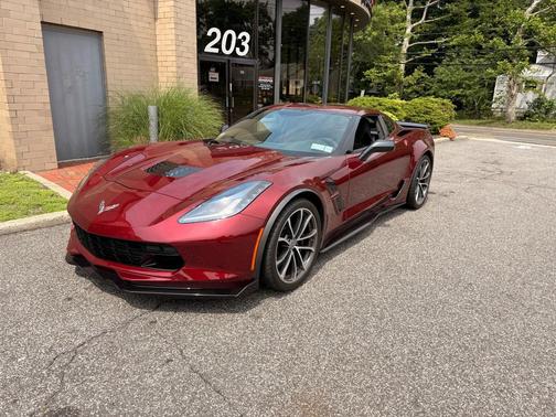 Long Beach Red Metallic Tintcoat 2017 Chevrolet Corvette Grand Sport