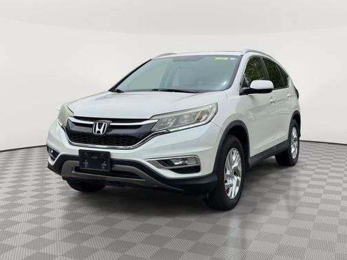 White Diamond Pearl 2015 Honda CR-V EX-L