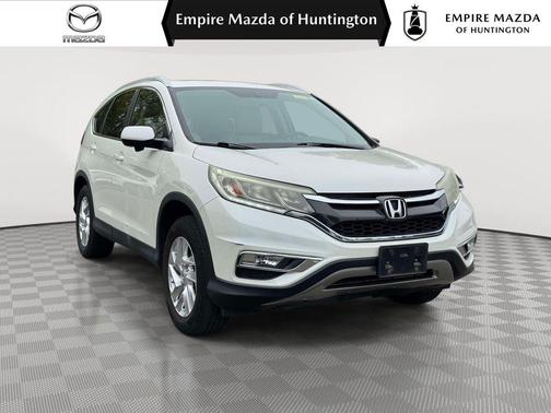 White Diamond Pearl 2015 Honda CR-V EX-L