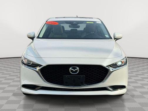 Snowflake White Pearl 2021 Mazda Mazda3 AWD w/Preferred Package