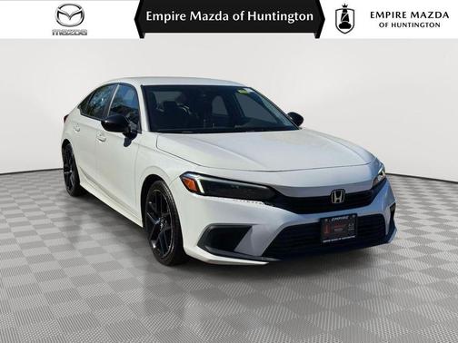 White 2023 Honda Civic Sport
