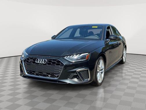 Mythos Black Metallic 2024 Audi A4 45 S line quattro Premium