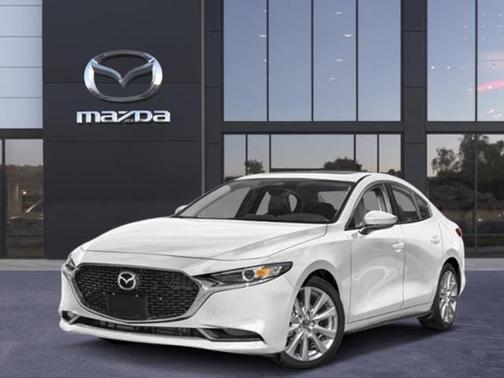 Snowflake White Pearl 2026 Mazda Mazda3 FWD w/Preferred Package