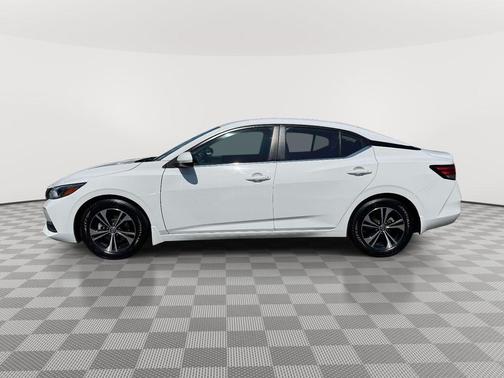Cloud White 2021 Nissan Sentra SV