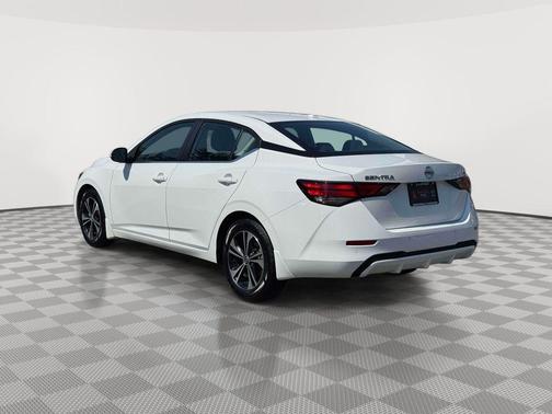 Cloud White 2021 Nissan Sentra SV