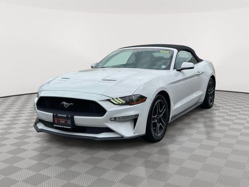 Oxford White 2018 Ford Mustang EcoBoost Premium